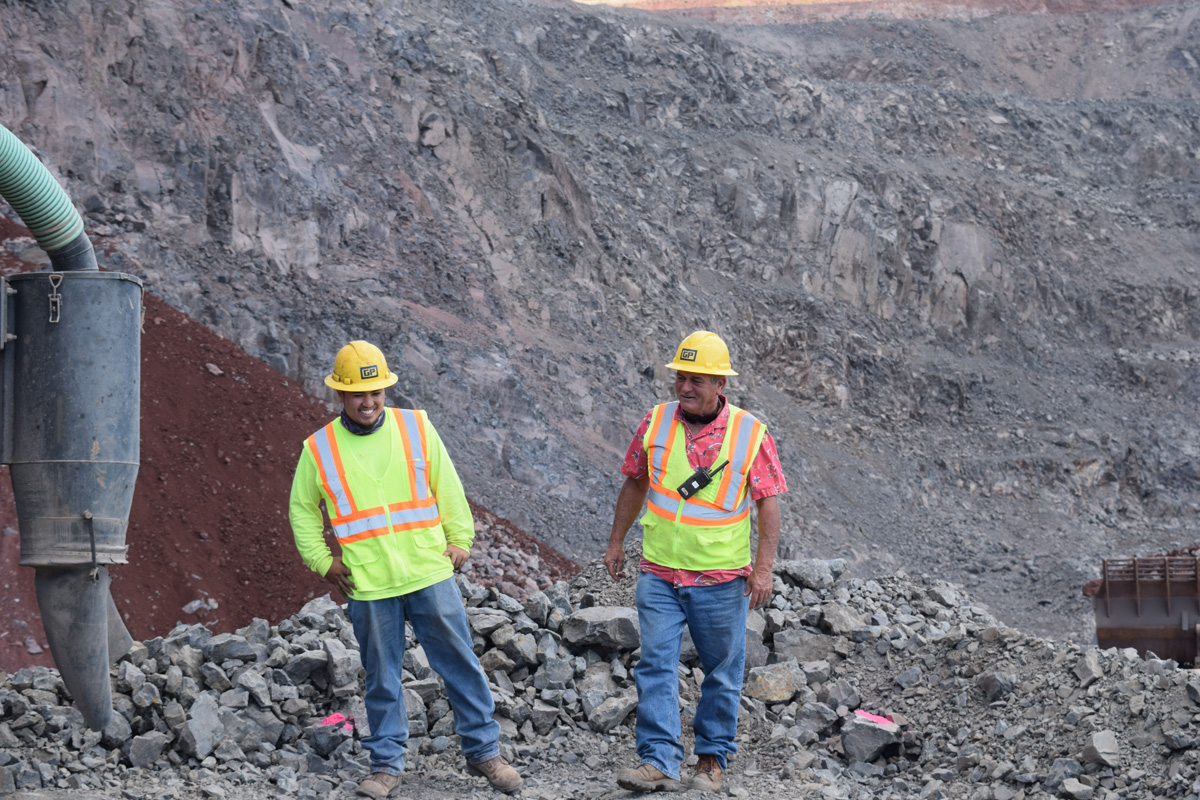 Grace Pacific employee at Makakilo Quarry