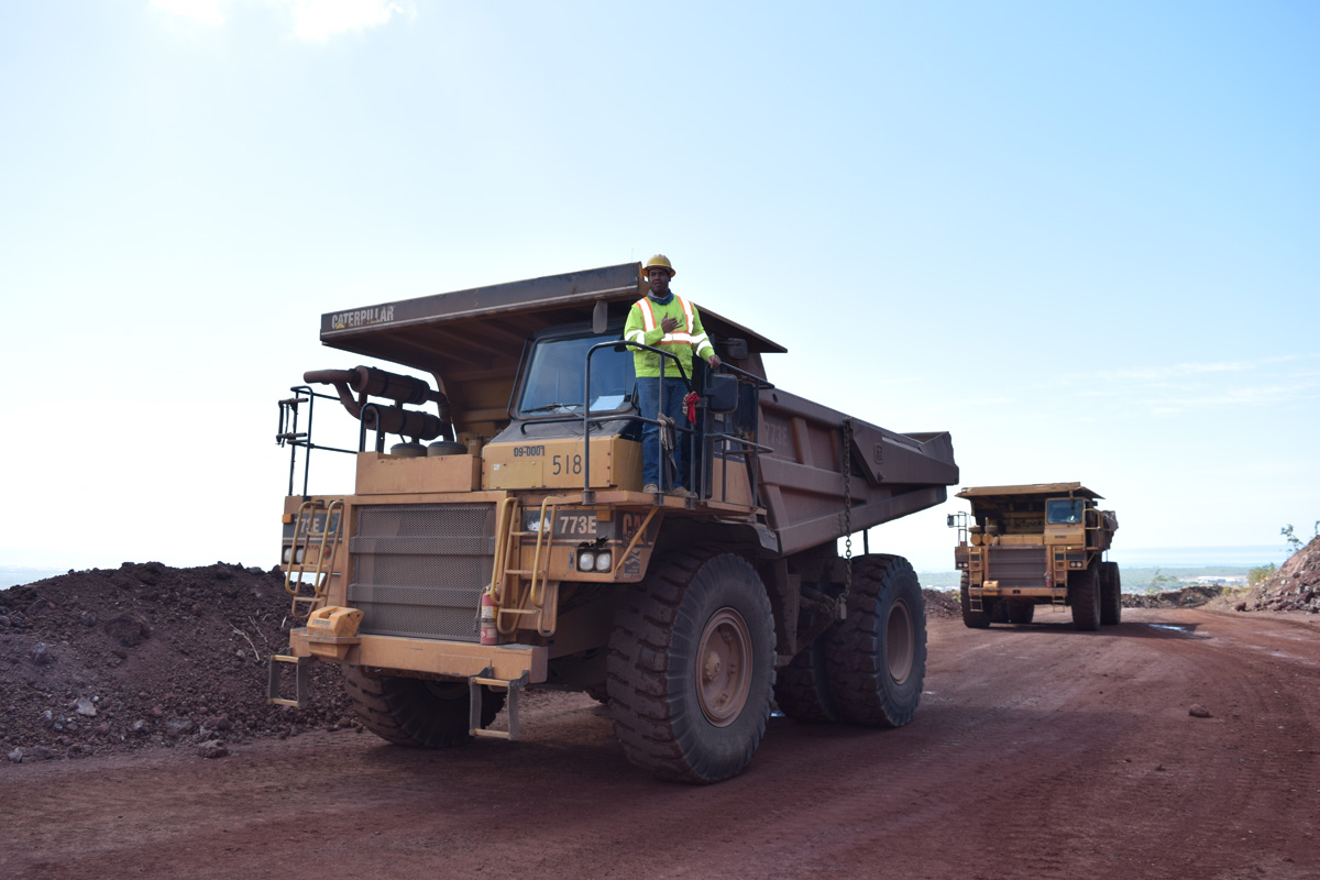 Grace Pacific employee at Makakilo Quarry