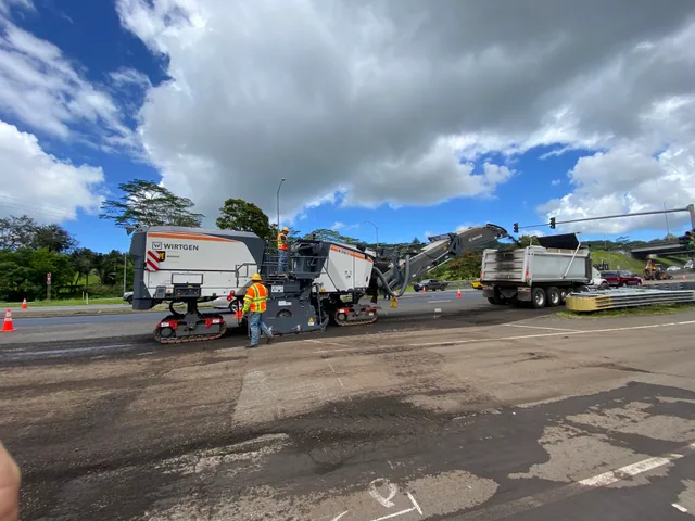 Road milling and material removal
